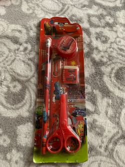 Cars stationery set for kids