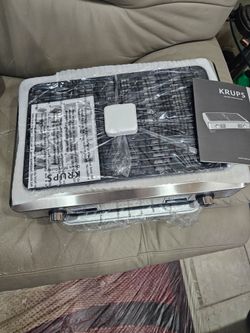 Brand New KRUPS Electric Grill Top Grill in box
