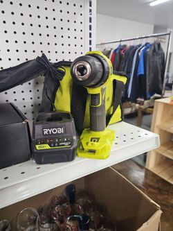 Ryobi 18V Cordless Drill with Charger and Bag