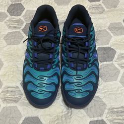 Nike Air Max Plus Drift Men's 10.5 Shoes Midnight Navy Dusty Cactus