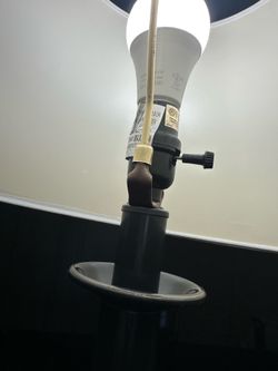 Beautiful, dark brown lamp