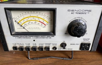 SENCORE AC “POWERITE” PR57 Transformer & Safety Analyzer