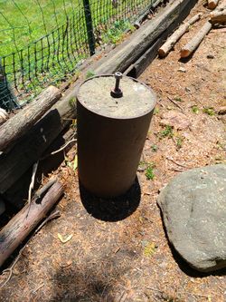 Antique Smooth Metal Roller FREE
