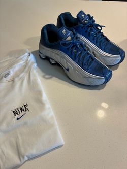 Court Blue Nike shox size 8