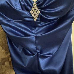 Mermaid Royal Blue Gown Dress