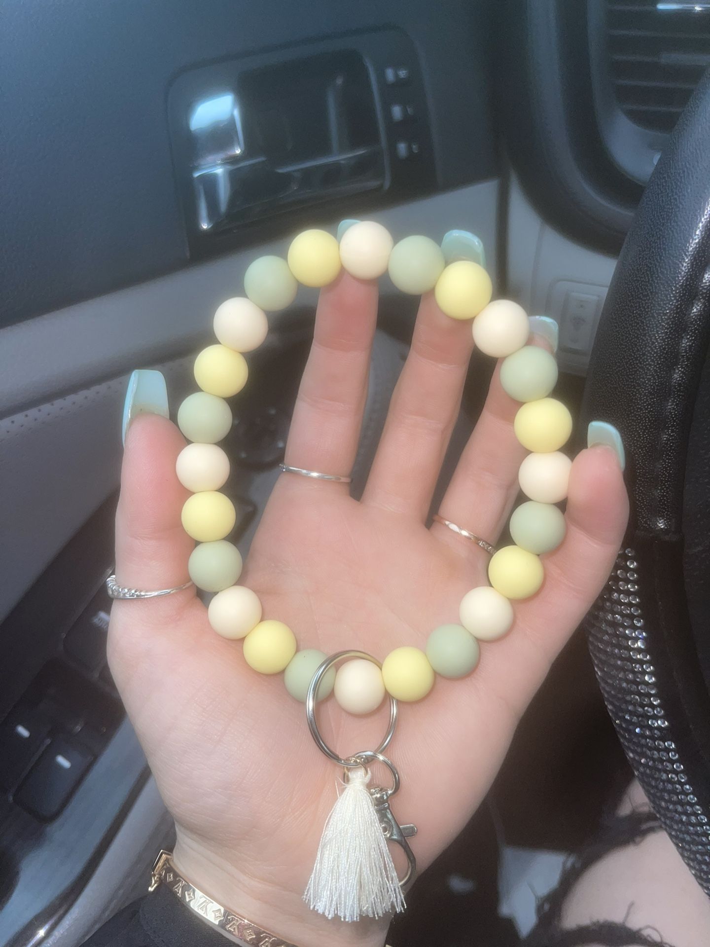 Silicone Keychain Wristlet