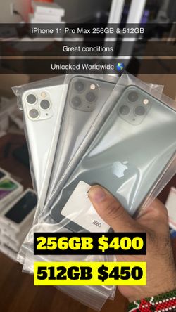 iPhone 11 Pro Max & iPhone 12 Unlocked 😍 Good Conditions 👏 FIRM PRICES