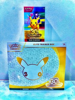 Pokémon TCG 30th Celebration Elite Trainer Box Bundle