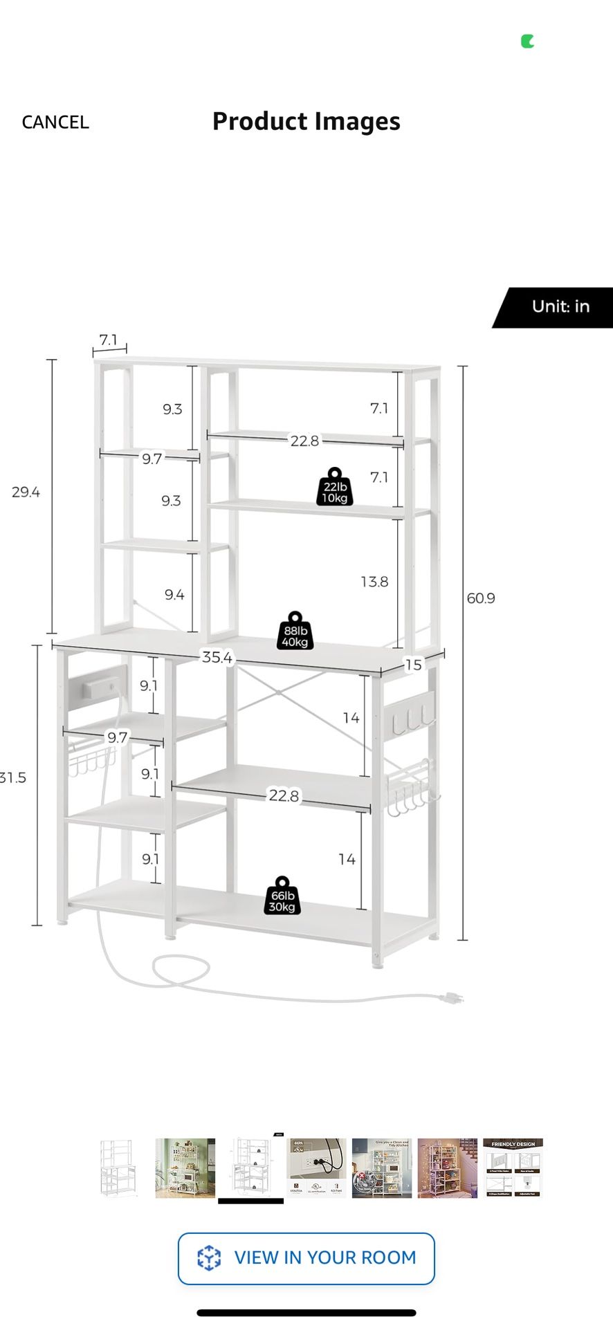 Bakers Rack