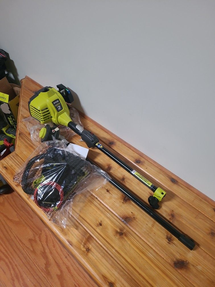 Ryobi Cycle Gas Power Unit+Weed wacker/eater/trimmer attachment