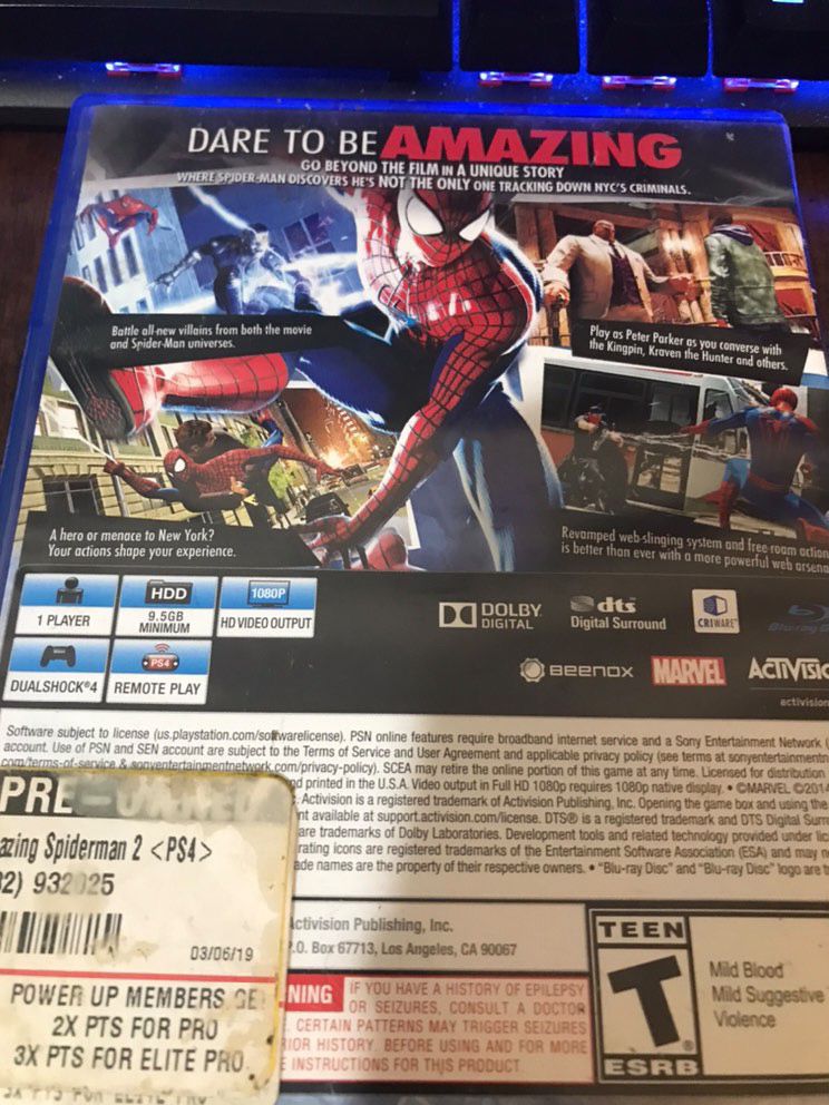 The Amazing Spider Man 2 for Sale in Wichita, KS - OfferUp
