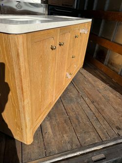 72" Double Sink Bathroom Vanity Light oak With Backsplash Incluided