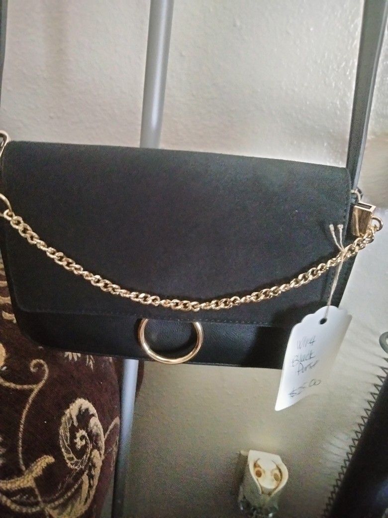 Black Crossbody Purse