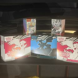 Pokemon White Flare And Black Bolt Etb