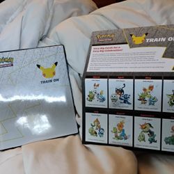 25th Anniversary Pokemon First Partners Collectors Binder