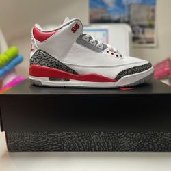jordan 3 fire red og size 12