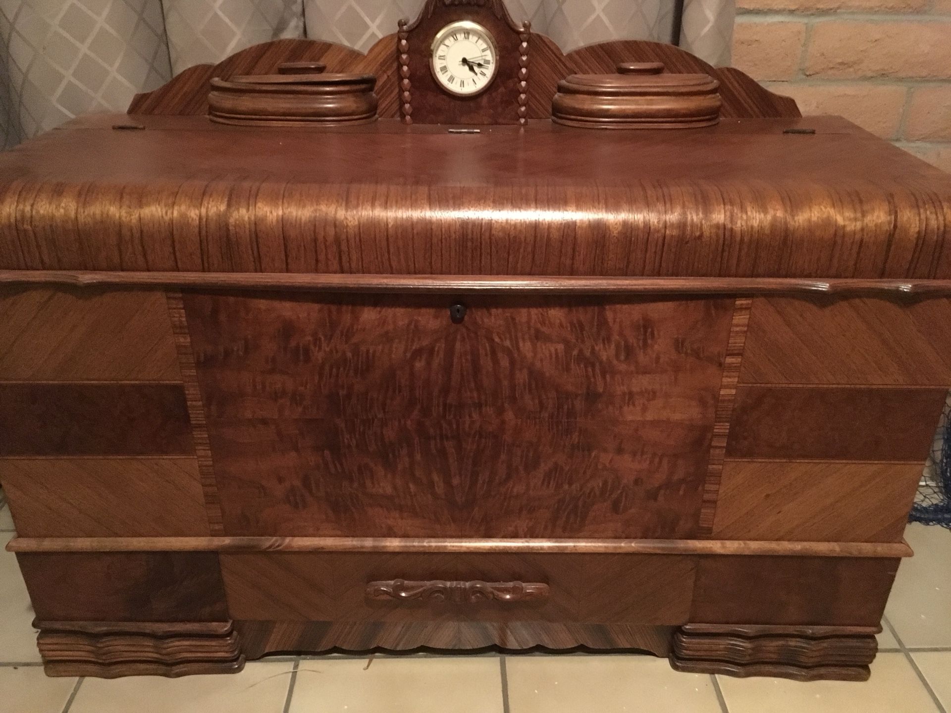 Antique Lane Waterfall Cedar Chest