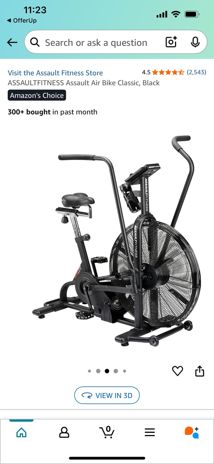 Assault Air Bike Gym