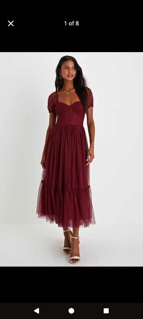 Lulus Midi Dress