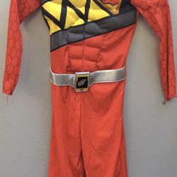 Red Power Ranger Halloween Costume