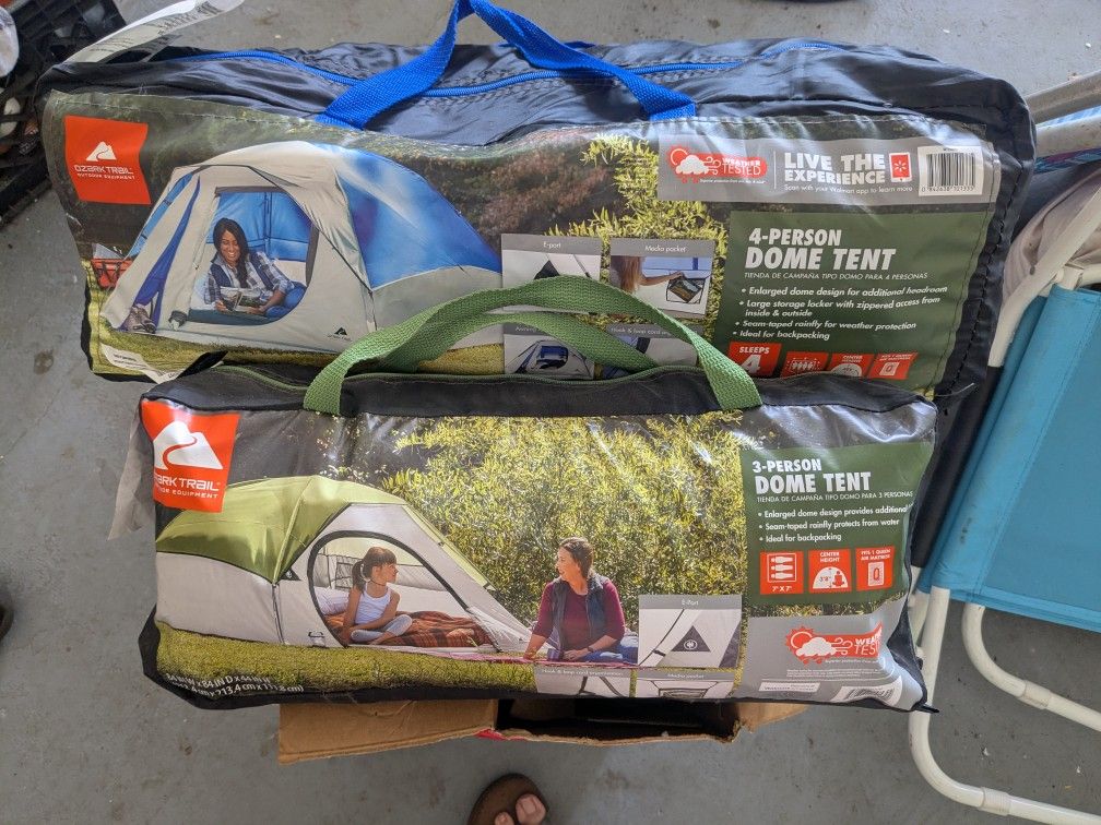 Two Tents One Air mattress
