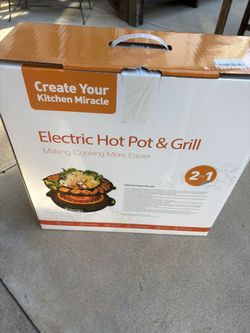 Electric Hot Pot And Grill