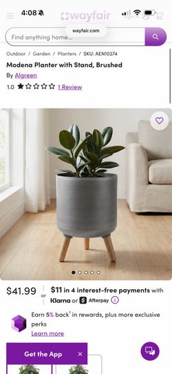 Ceramic Planter Pot with legs