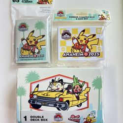 Pokemon Worlds Championship Anaheim Merch