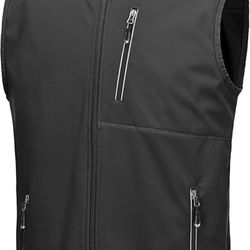 33,000ft Men's Windproof Lightweight Golf,Running, Hiking Vest Outerwear
