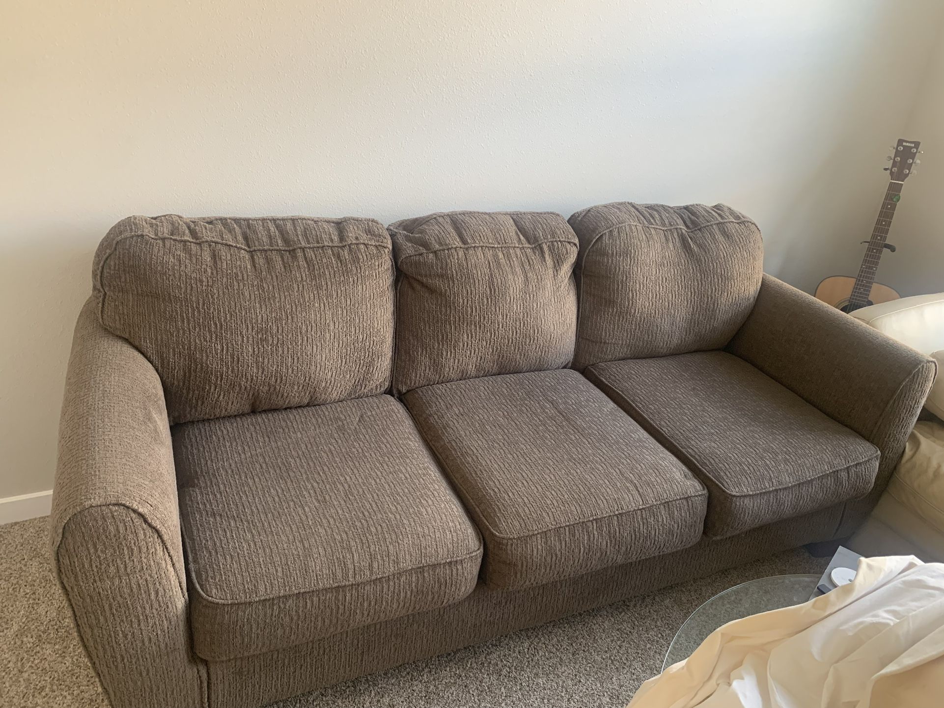 One Loveseat One Couch