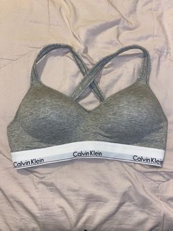 Calvin Klein Gray Sports Bra (size XL)