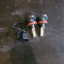 Brand New H11 Led Headlight Bulbs 8000k Ice Blue Color 