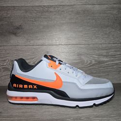 Men's Nike Air Max LTD 3 Shoes Football Grey / Orange IB4468-085 Size 13 NEW