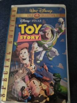 Rare Gold Collection Toy Story VHS tape Disney pixar