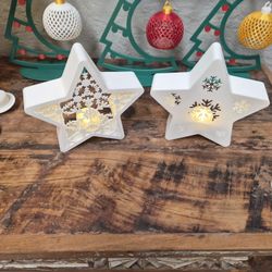 Star Christmas Tea Light Decoration 