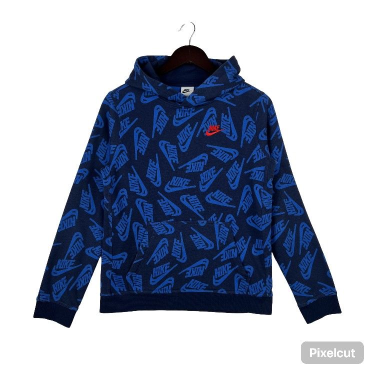 Nike Sportswear Club Fleece Big Kids' (Boys') Pullover Hoodie SZ XL