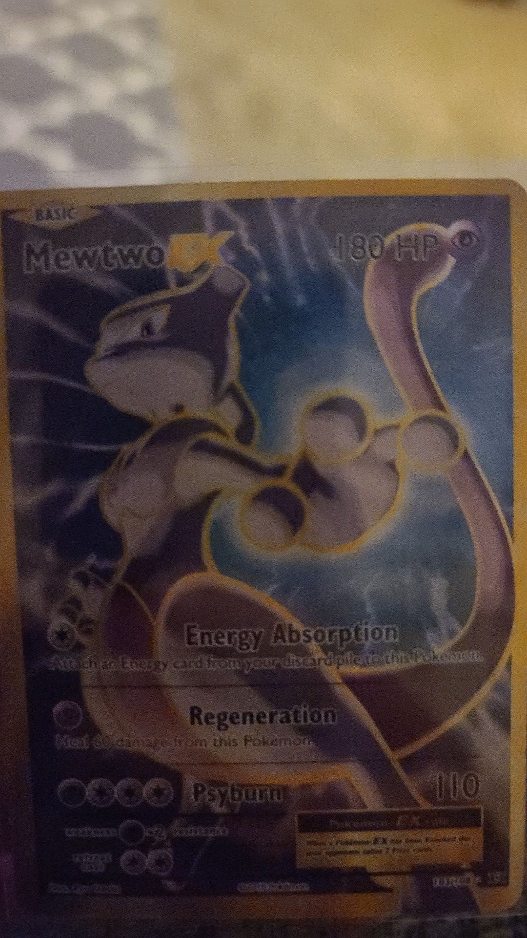 Mewtwo Ex full art