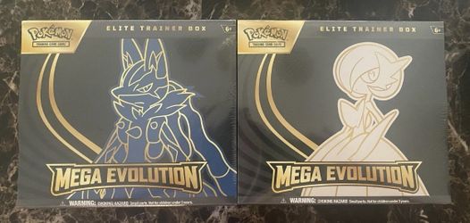 Pokemon Mega Evolution Lucario & Gardevoir ETB