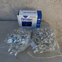 White Icecicle Lights