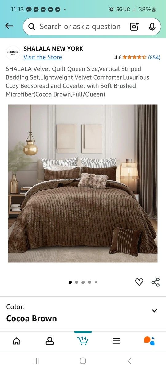 SHALALA Velvet Quilt Queen Size