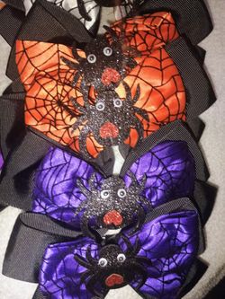 Halloween Hair Bows
