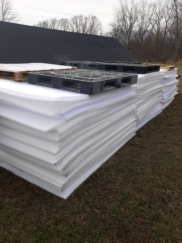 Plyabl foam 4x8x1 sheeting