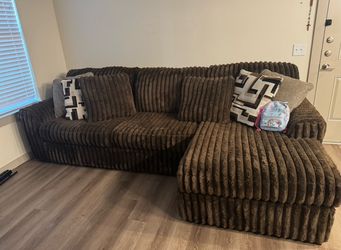 Ashely Chocolate Sectional (2piece)