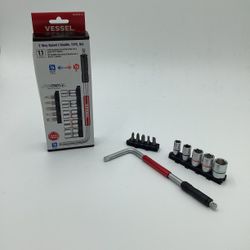 VESSEL 2WAY SPEED L-HANDLE 11pc. SET**(FINANCIAMOS/WE FINANCE)**