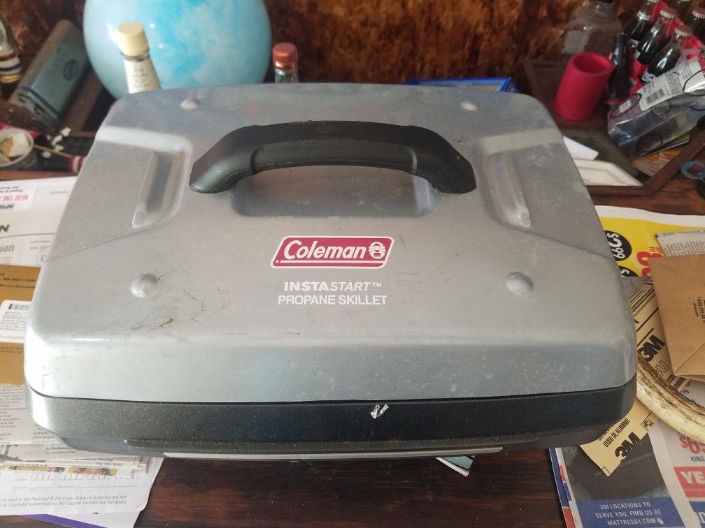 Coleman instastart propane skillet