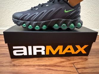 Nike Air Max Sneakers Black Green
