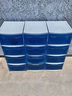 Plastic dressers