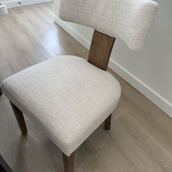 Dining Chairs - set of 6 , with Slipcovers