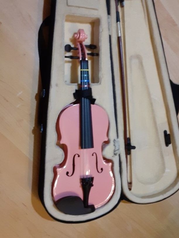 1/4 Violin Pink Color