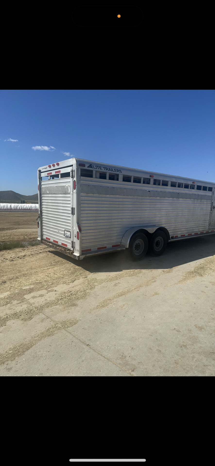Livestock trailer